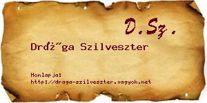 Drága Szilveszter névjegykártya